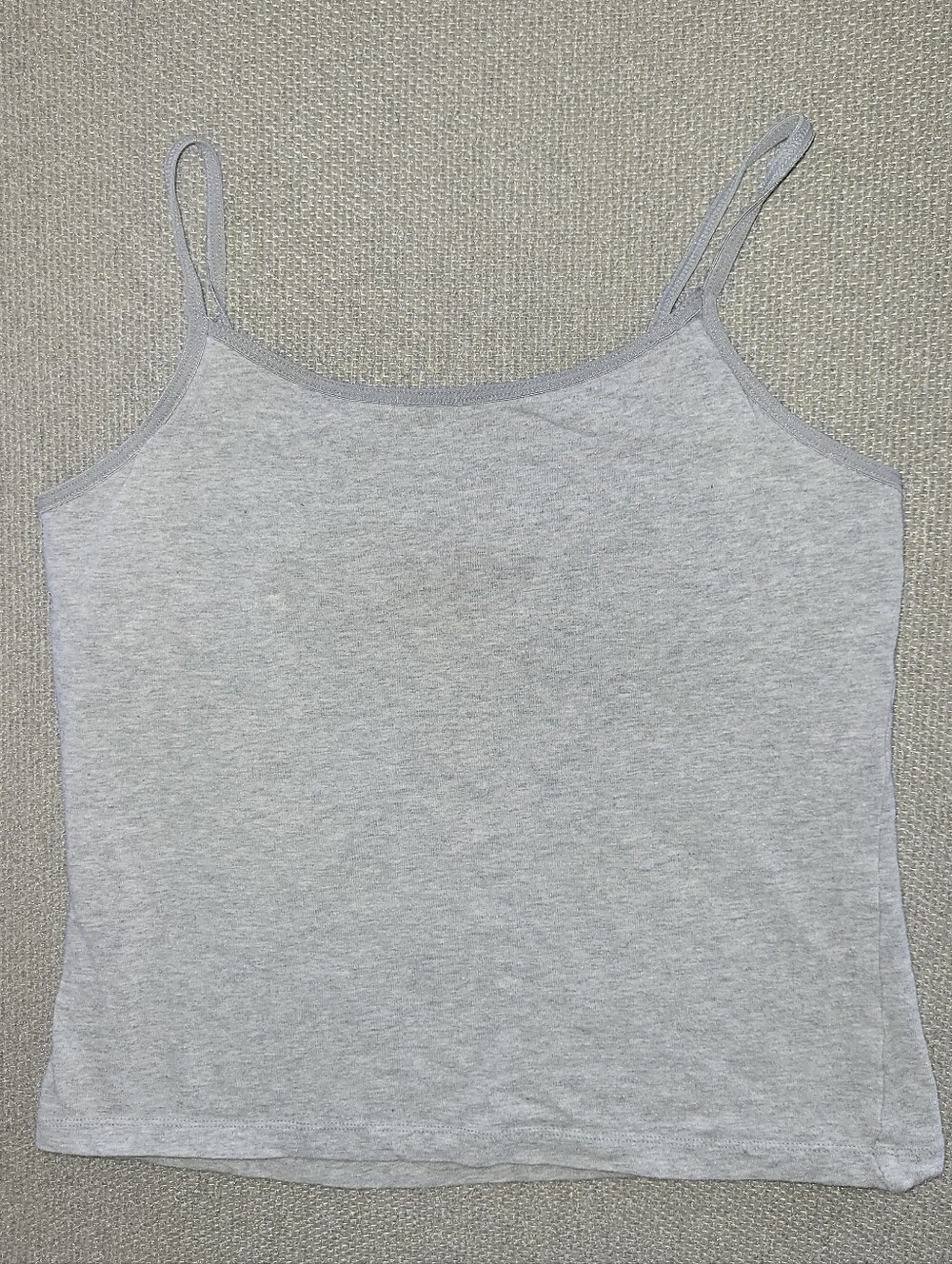 GAP Size 10 Kids Gray Spaghetti Strap Tank Top